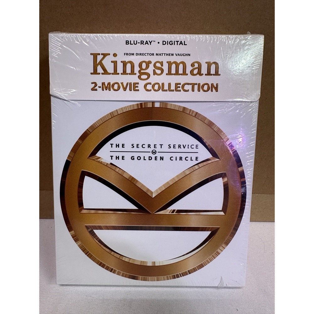 Kingsman: 2-Movie Collection The Secret Service & The Golden Circle Blu-ray New